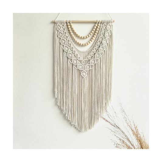 Wood Bead Wall Decor / Wood Bead-b