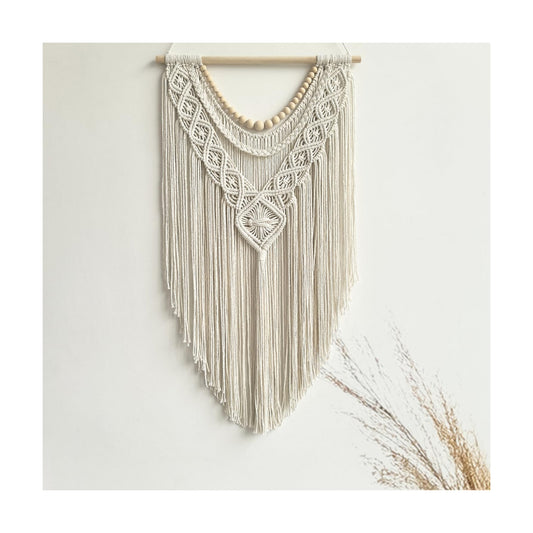 Wood Bead Wall Decor / Wood Bead-a