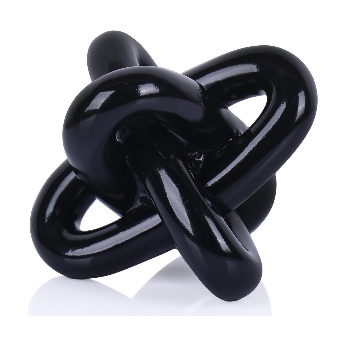 Triple Knot Statue / Black