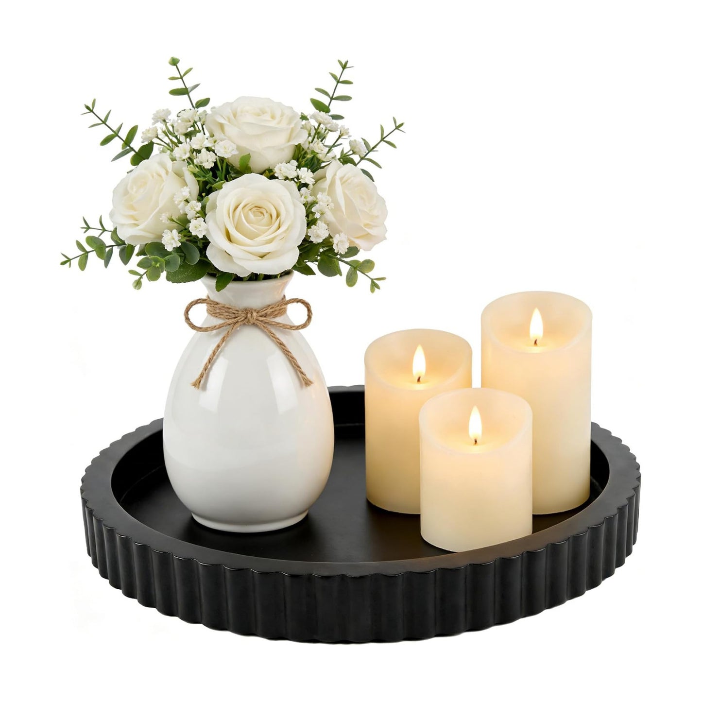 Modern Decorative Tray / Black