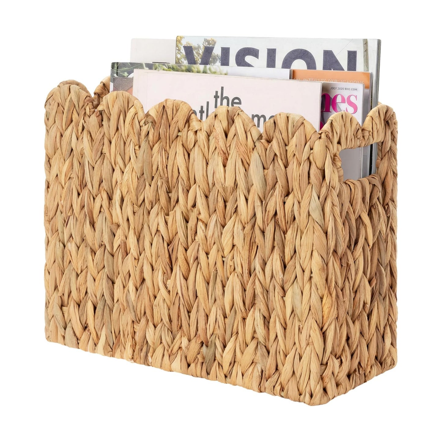 Magazine Wicker Basket / Natural