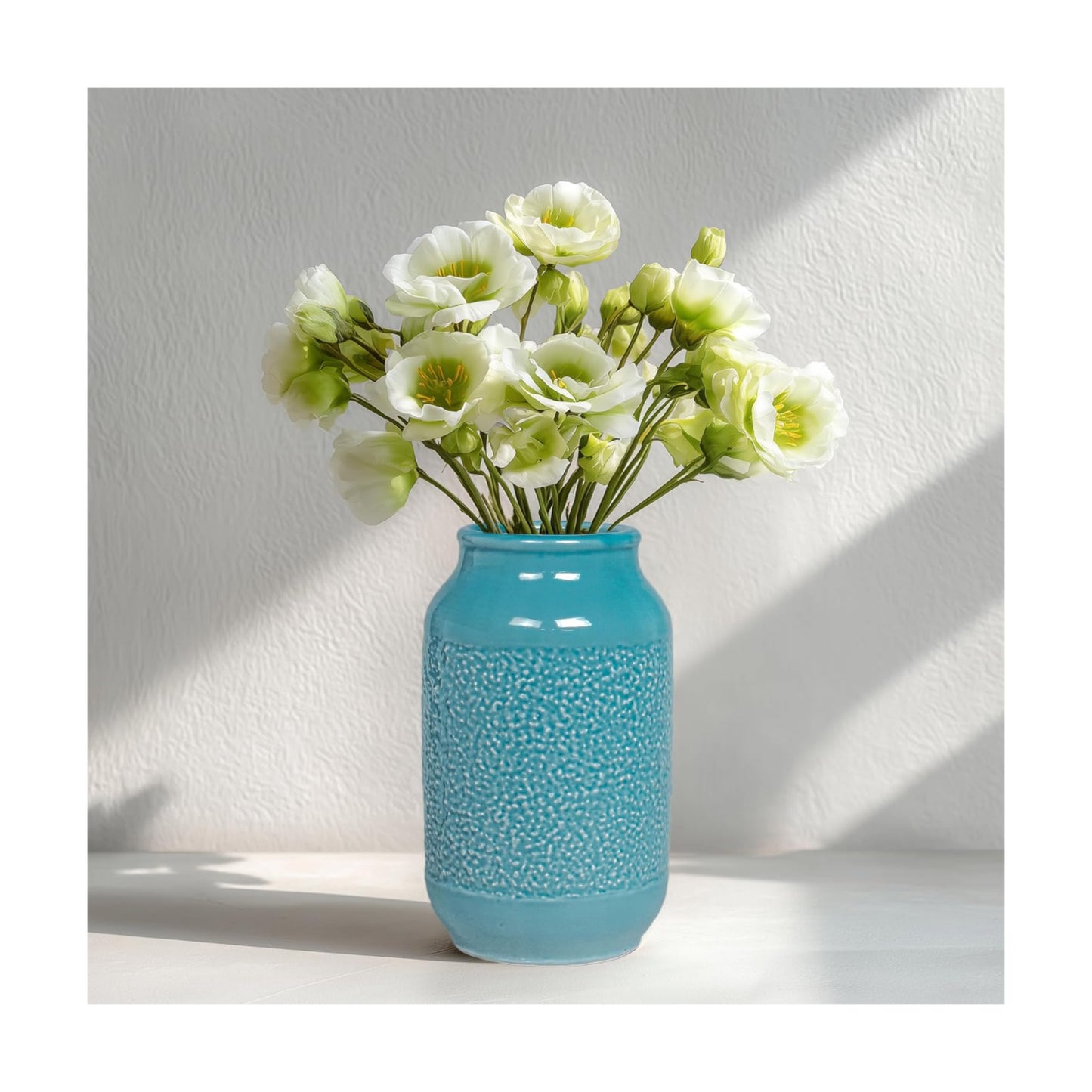 Modern Boho Vases Home / Lake Blue / 9 Inch