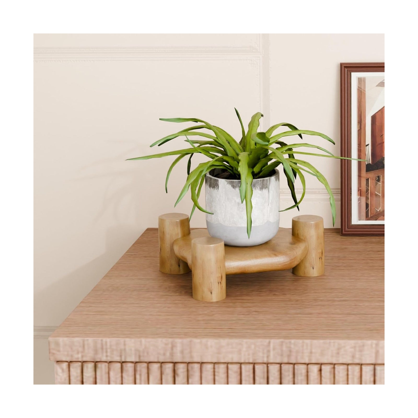 Round Risers Display Stands Wooden