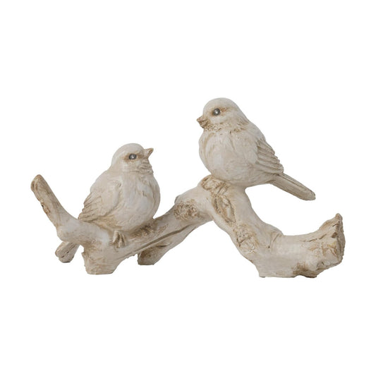 Bird Figurines Home Decor / Cream Bird Decor
