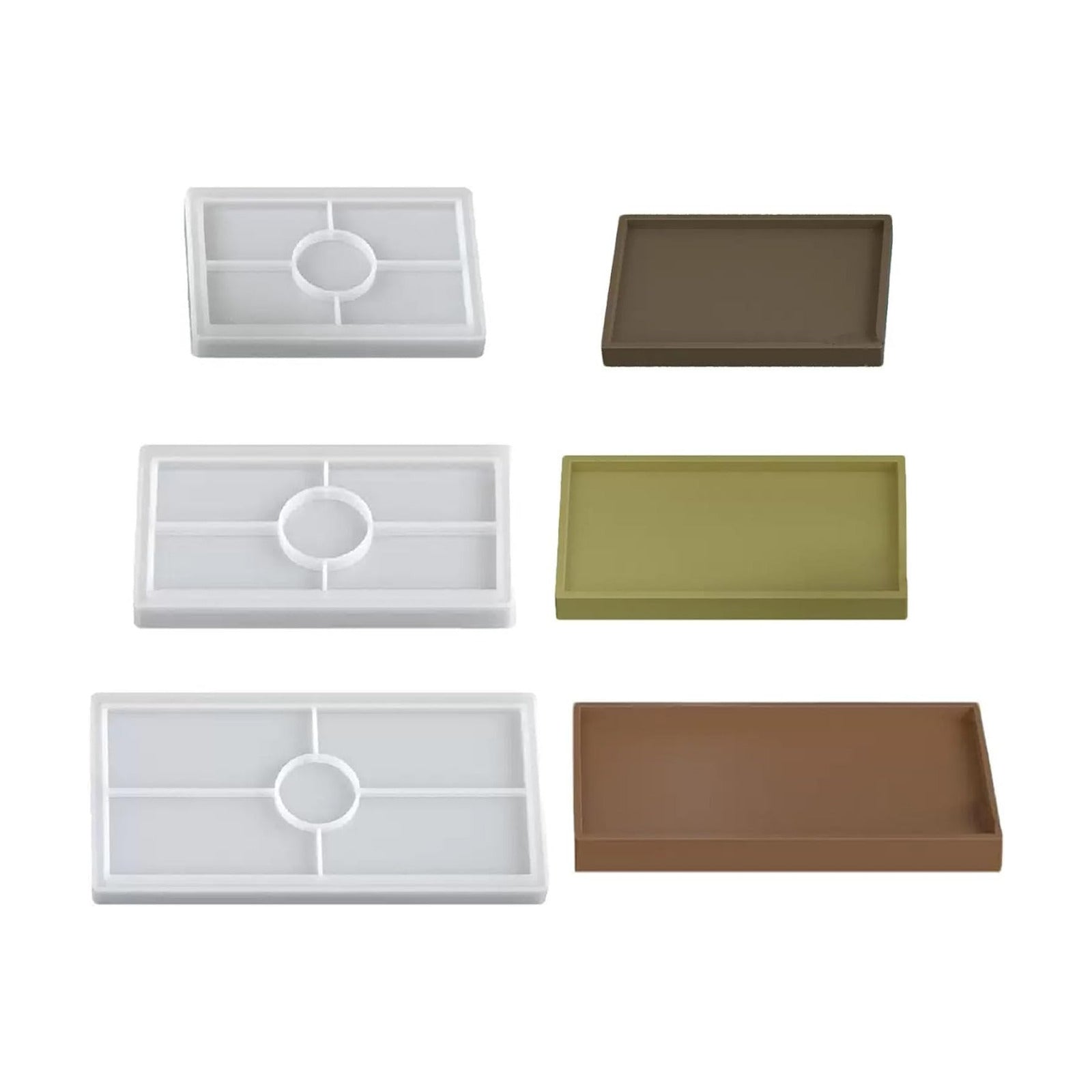 Resin Tray Molds / Set of 3