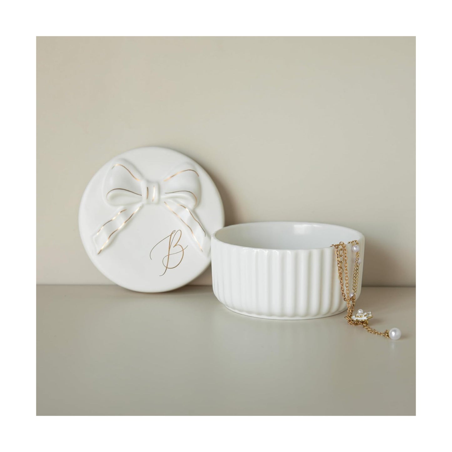 Monogram Jewelry Box / B