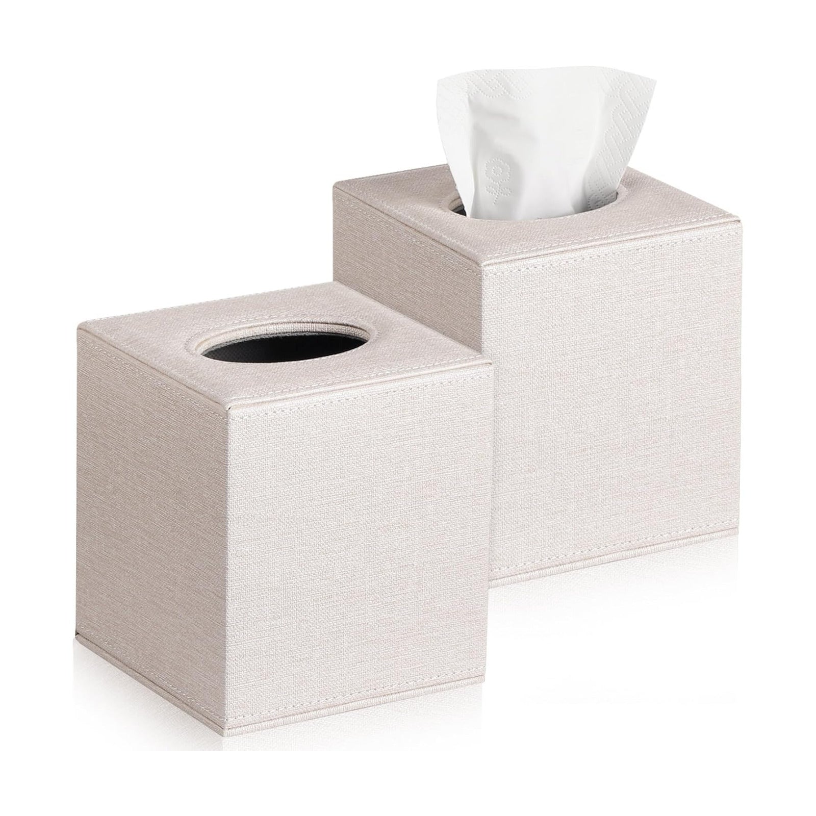 Modern Cube Tissue Holder / Set of 2