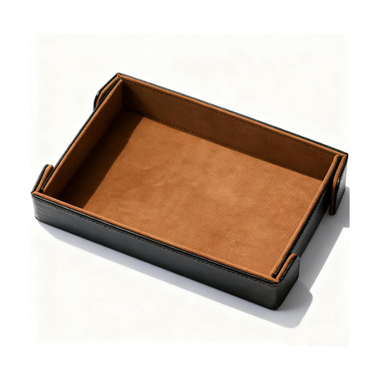 Valet Tray Desktop Storage Organizer Catchall Tray for Jewelry