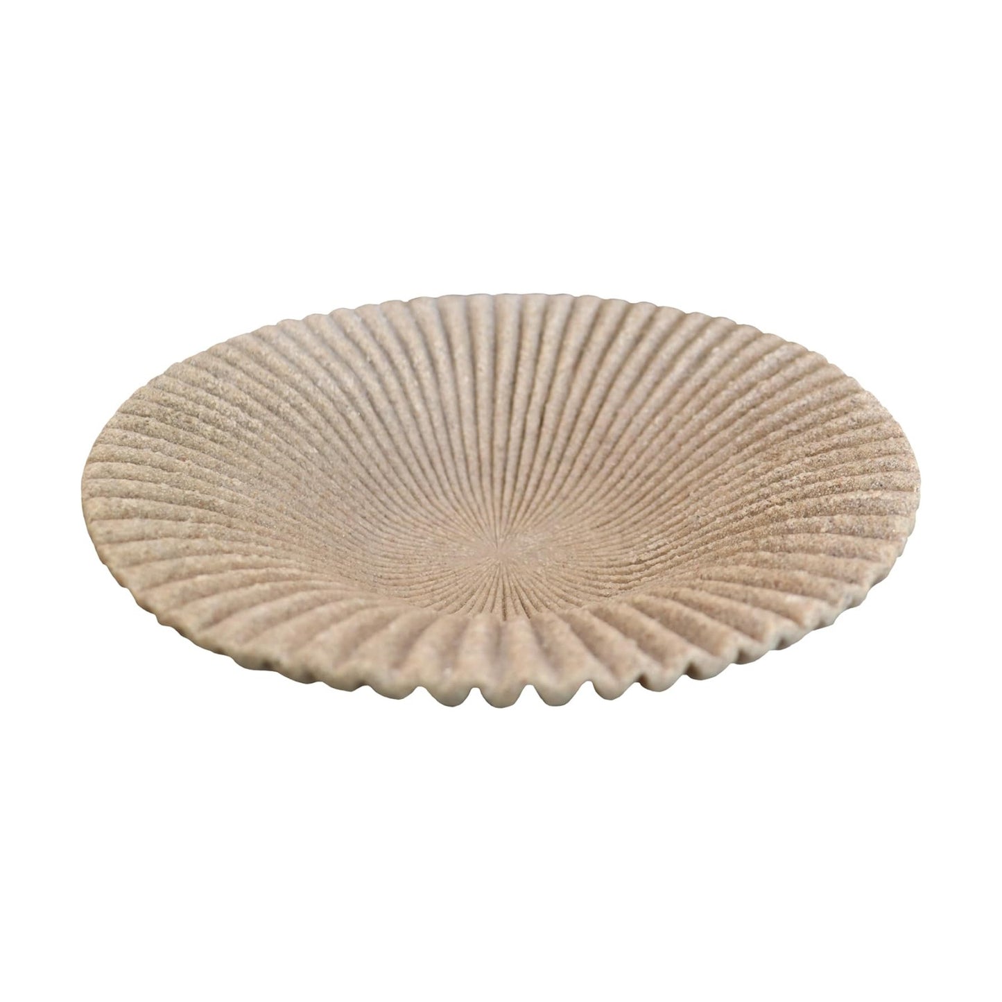 Decorative Bowl decor Tray / Beige-d / 7.87inch