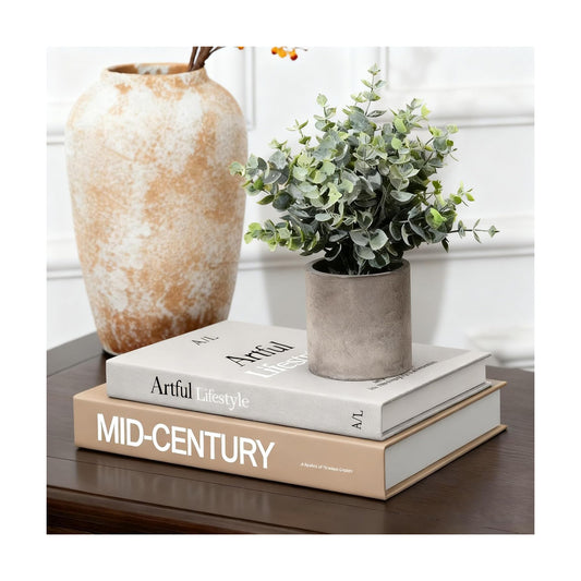 Faux Books Storage Box Decor for Decoration / Style B