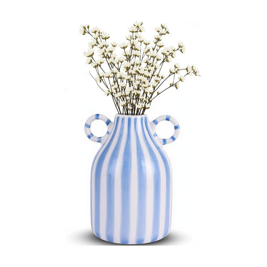 Nordic Boho Vases / Blue and White
