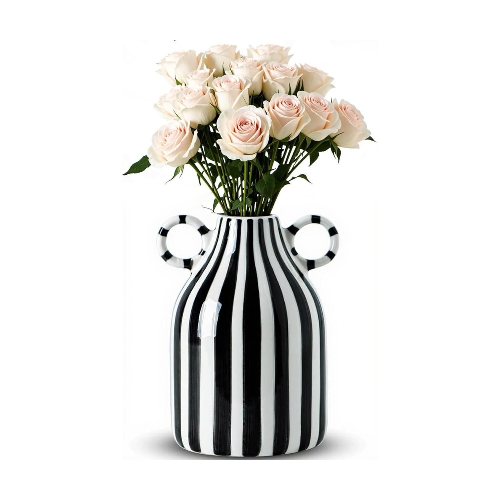 Nordic Boho Vases / Black and White