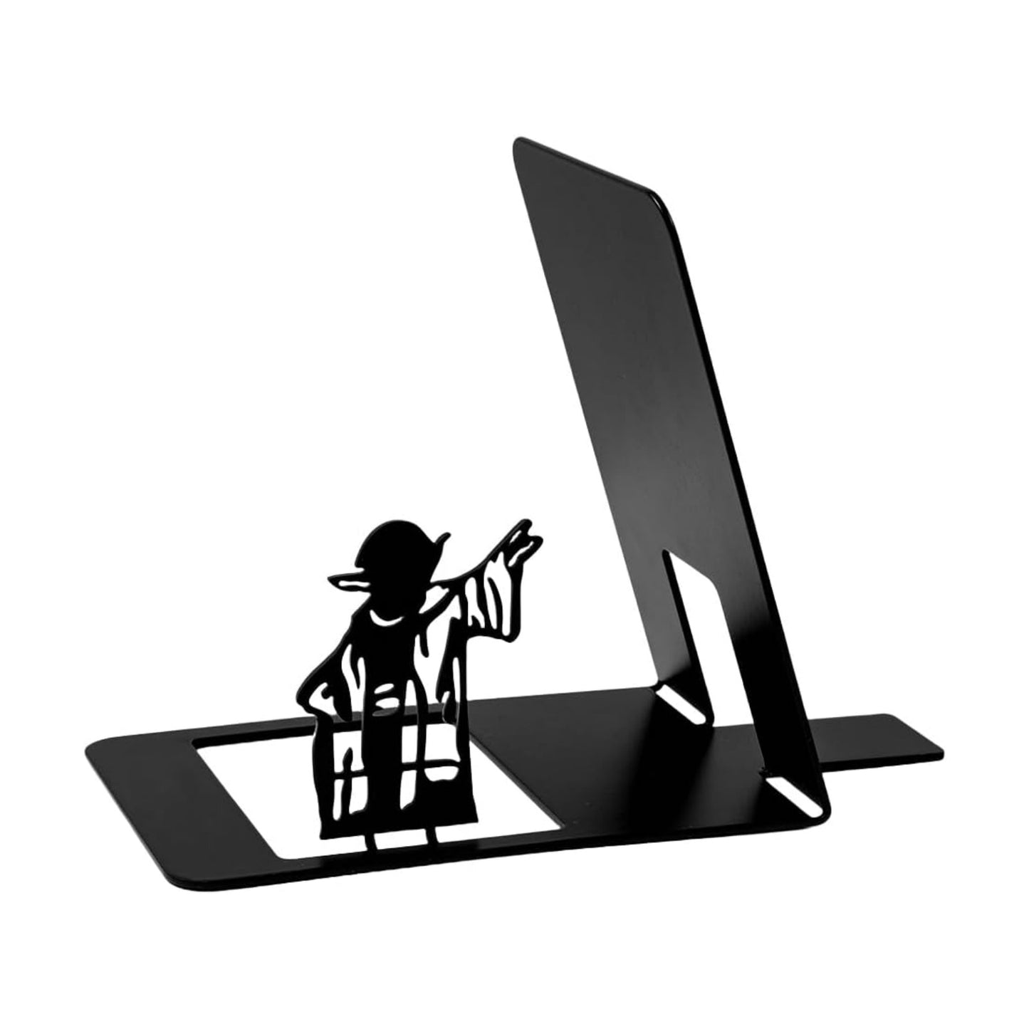 Heavy-Duty Metal Bookend / New Master / Black