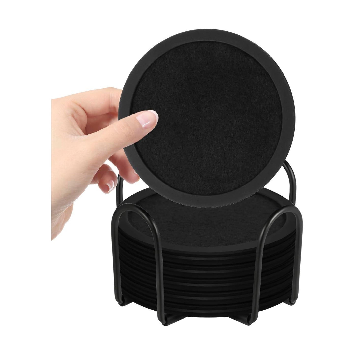 Holder / Silicone Cup Mat / Black
