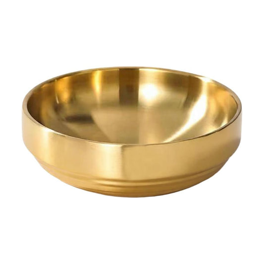 Stainless Steel Fruit Bowl / Gold