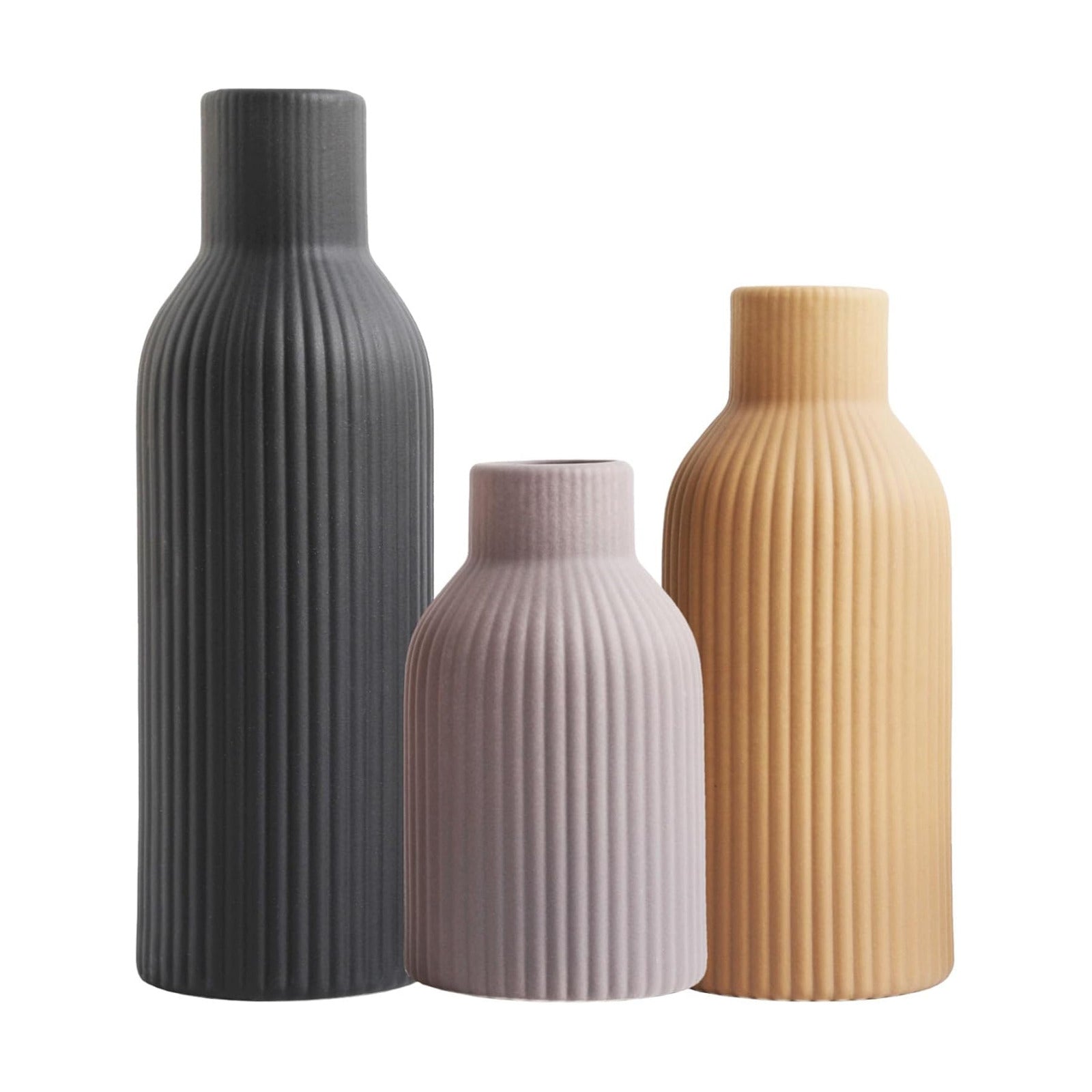 Ceramic Vase / Handcrafted Ceramic Vases / Set B / Set of 3