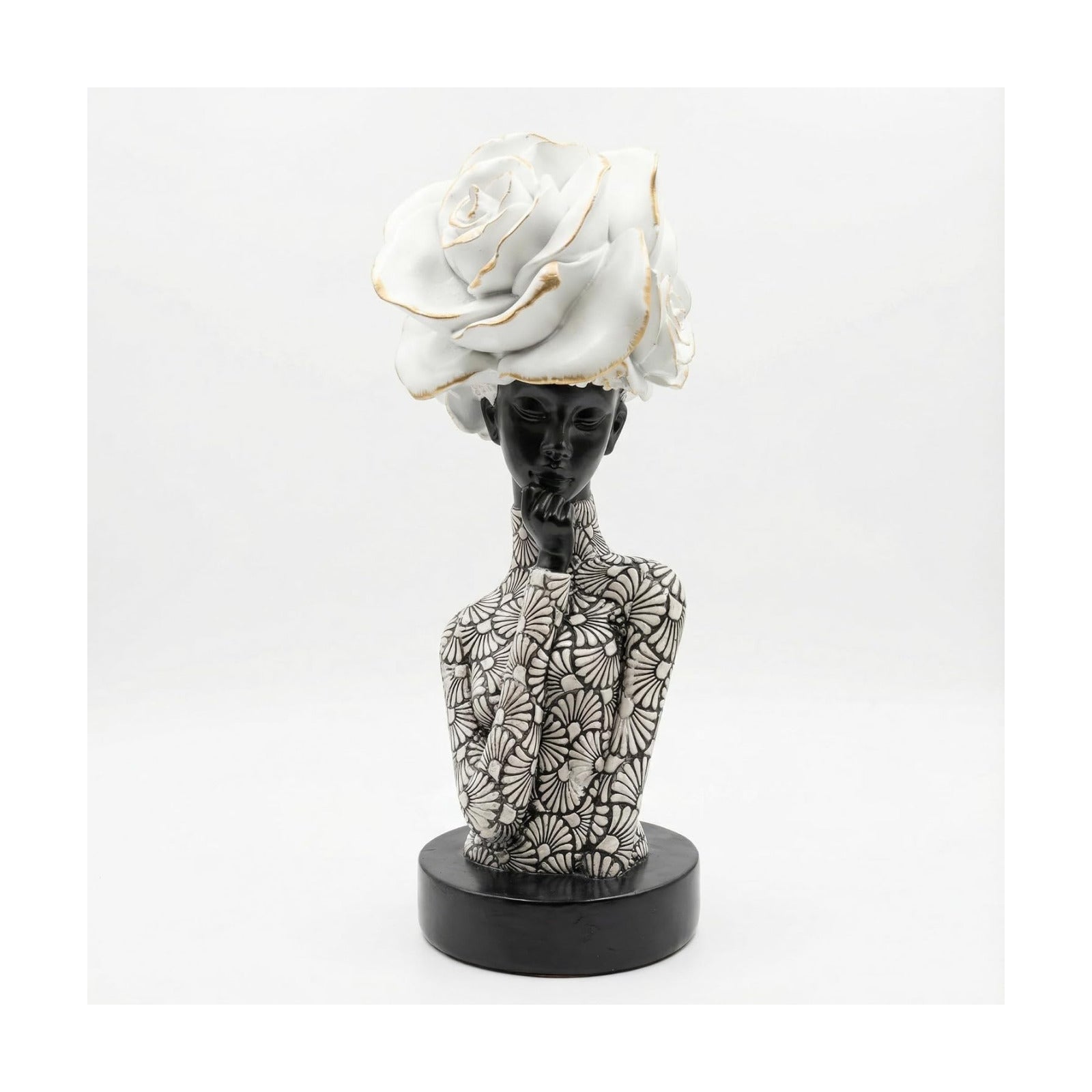 Black and White Resin Statues / 112-white