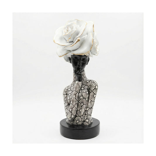 Black and White Resin Statues / 112-white