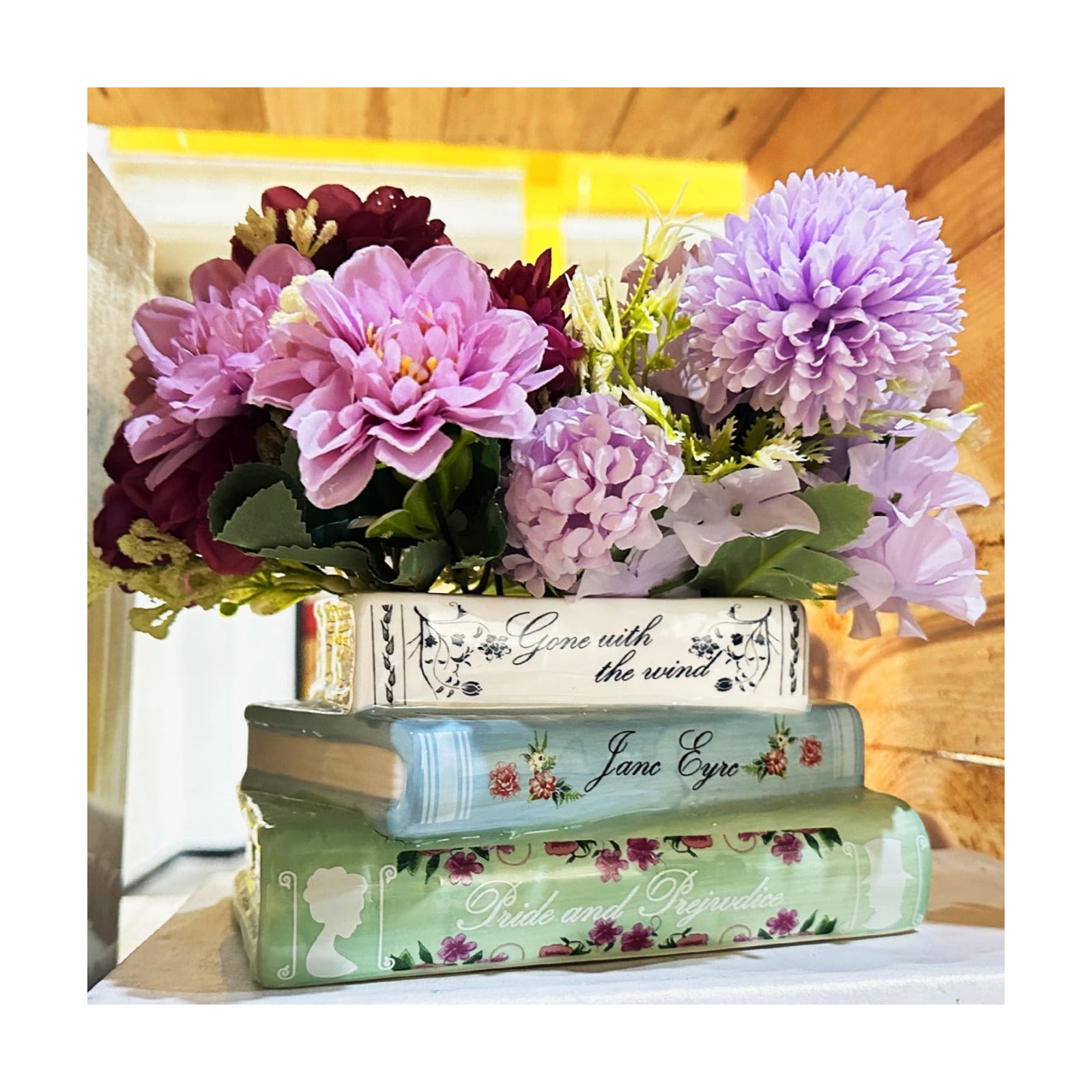 Ceramic Planters / Book Planter