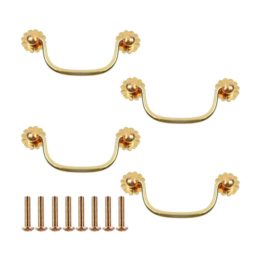 Flower Base / 80mm Brass / Set of 4