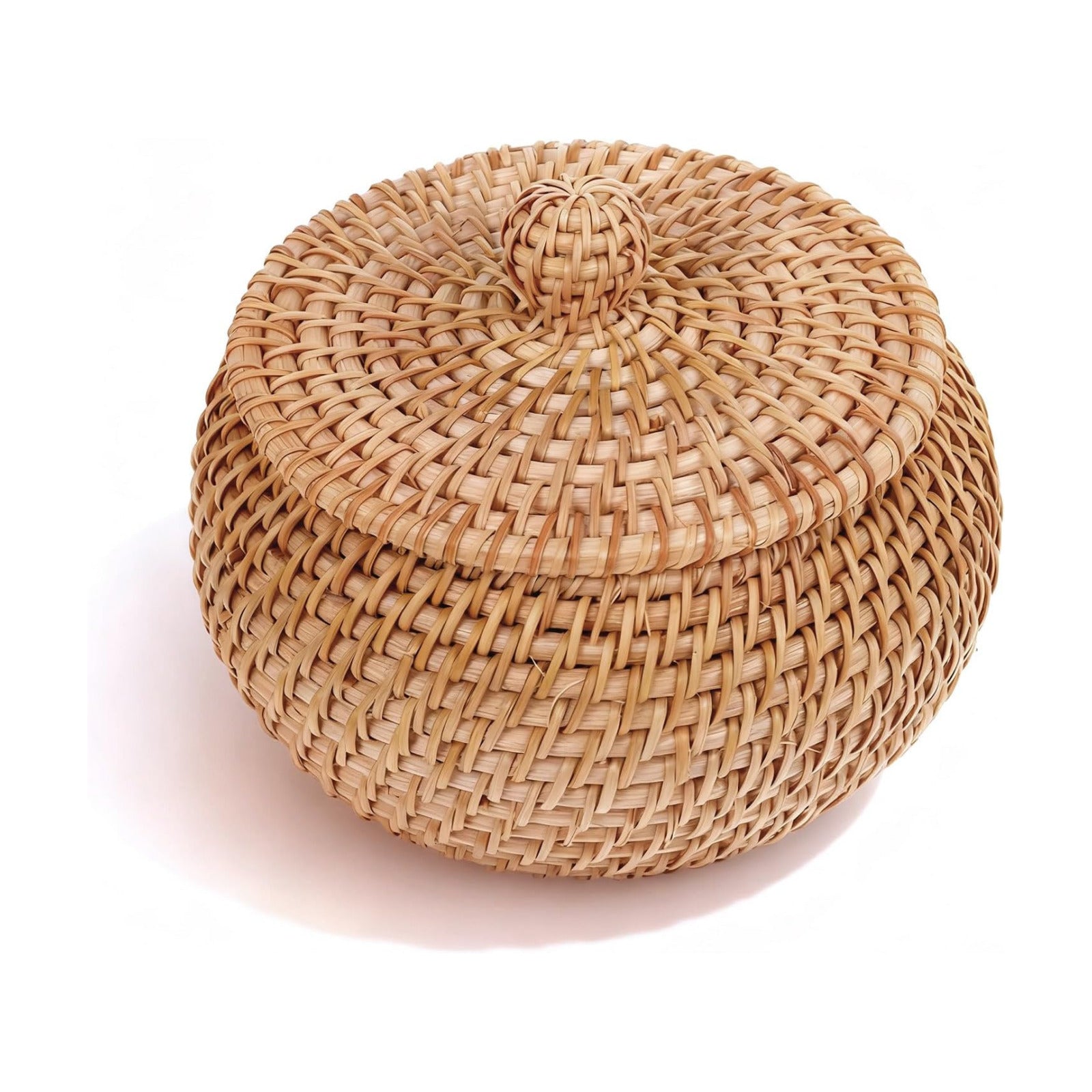 1 Pc Small Rattan Basket Box / 4.8 x 3.3