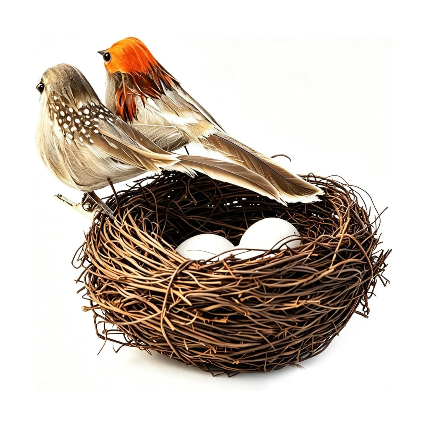 Fake Sparrow Figurines / Set of 6