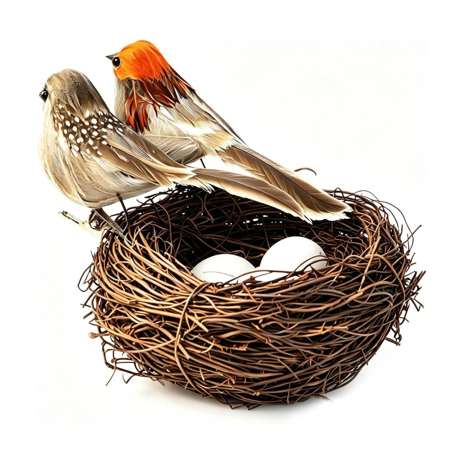 Fake Sparrow Figurines / Set of 6