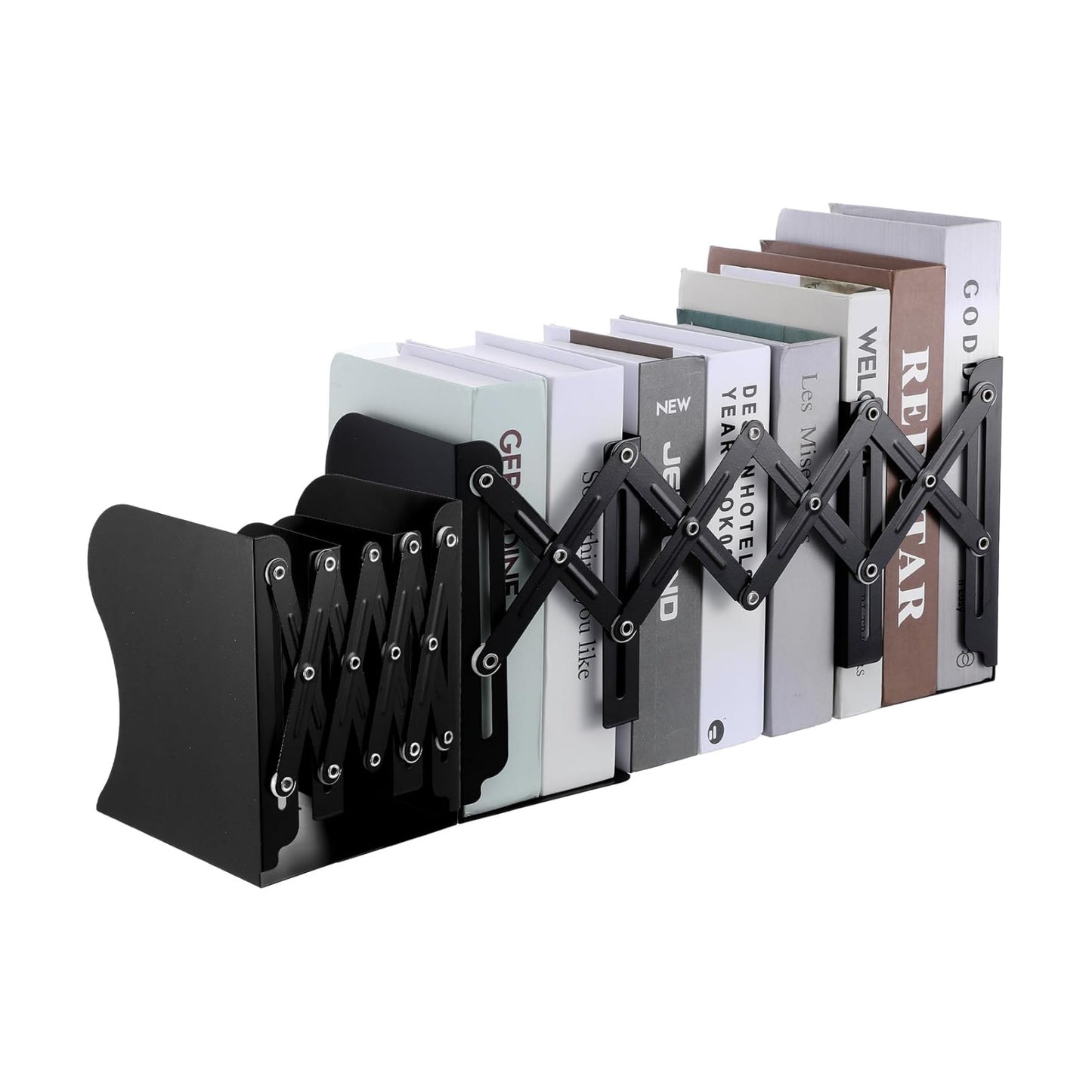 Heavy Duty Metal Bookends / Set of 2