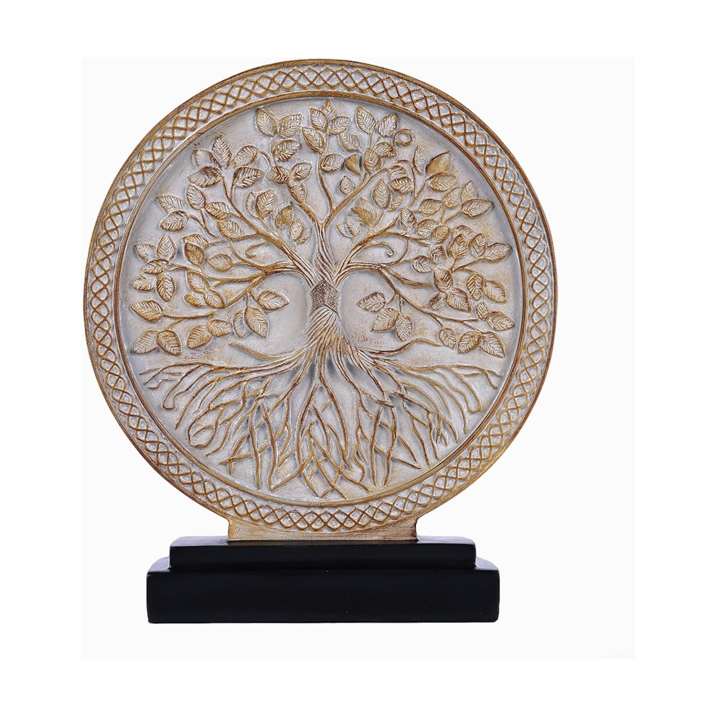 Wood-Effect Home Decor Statue / Original
