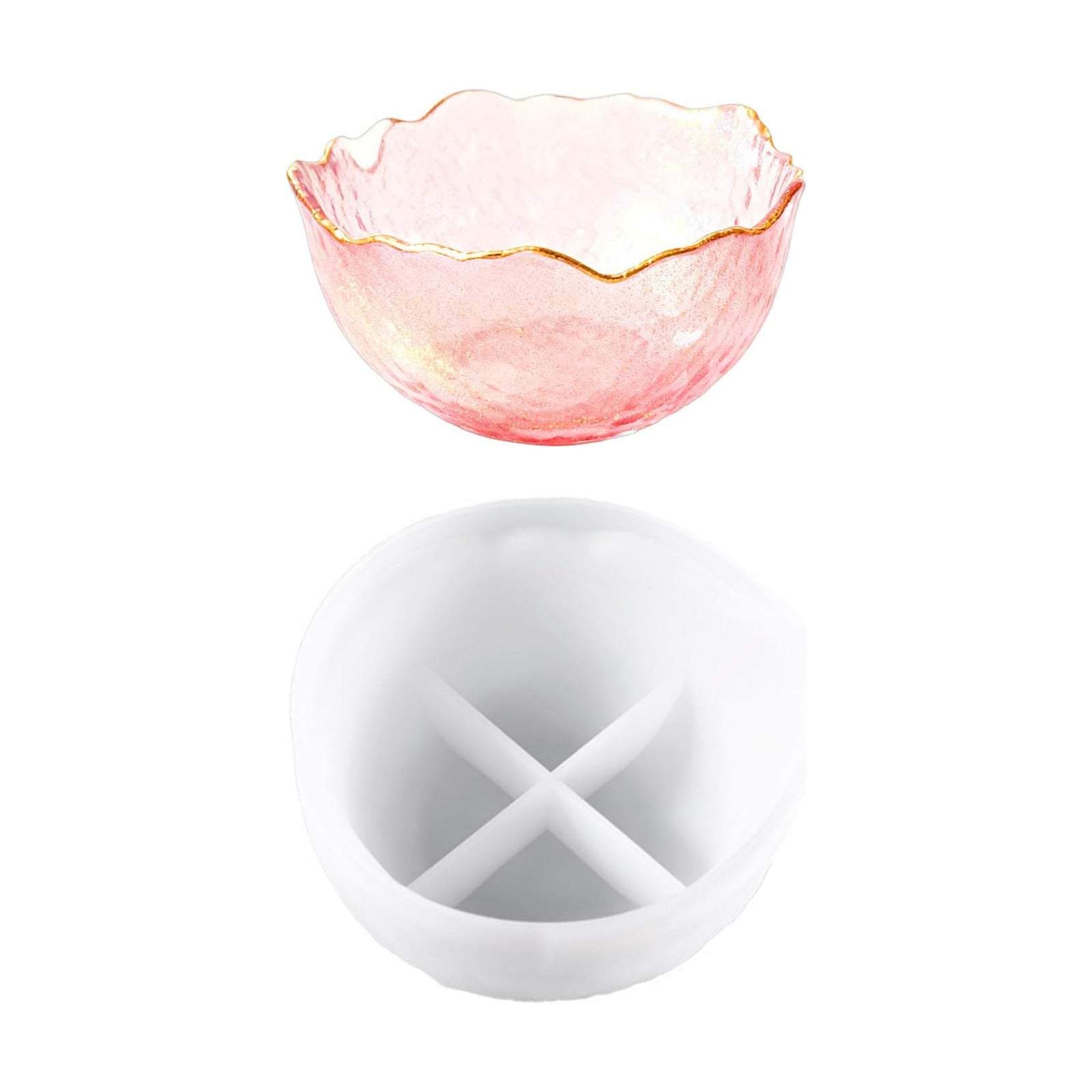Bowls Resin Container Mold Fruit Storage Tray Craft Mold Round Tray Moulds Candle Holder / Bowl