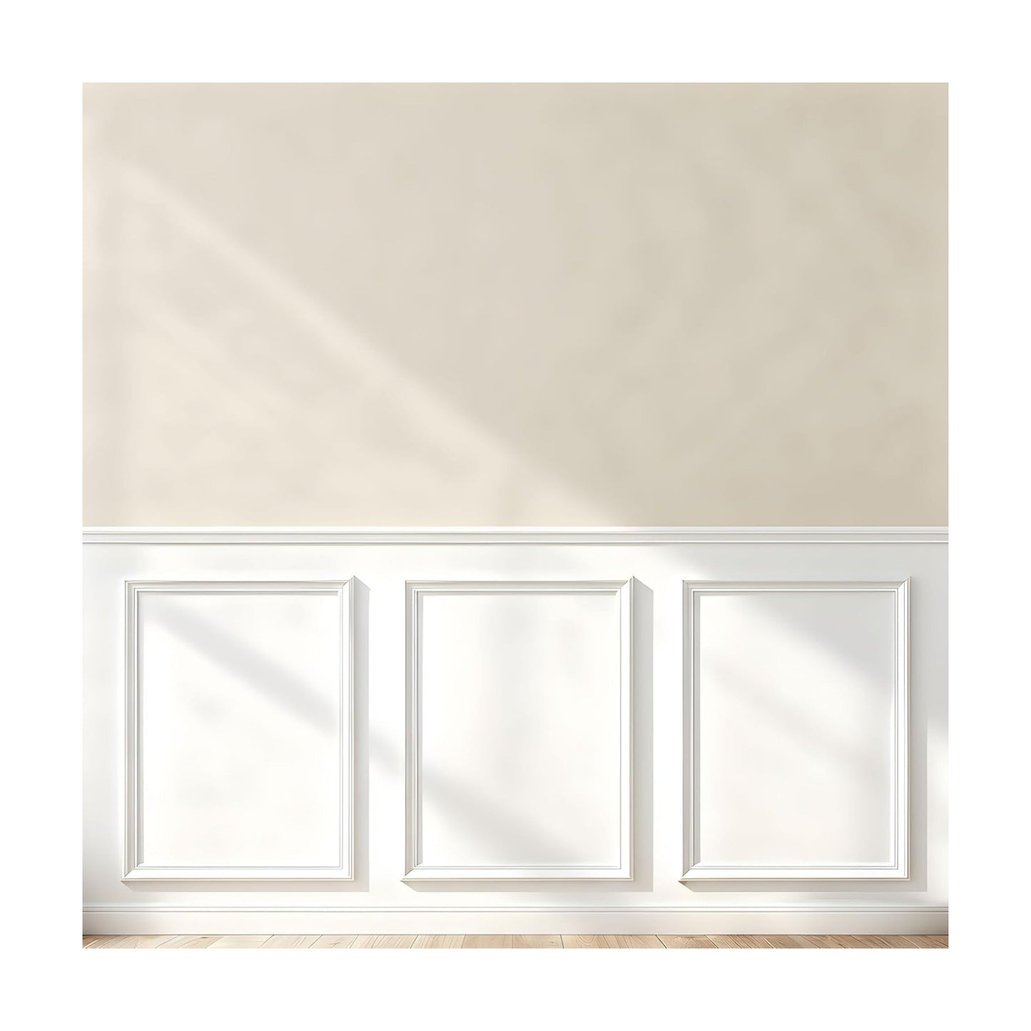 Wall Molding + Chair Rail Trim / 20 x 27 / + Trim Set / Set of 3