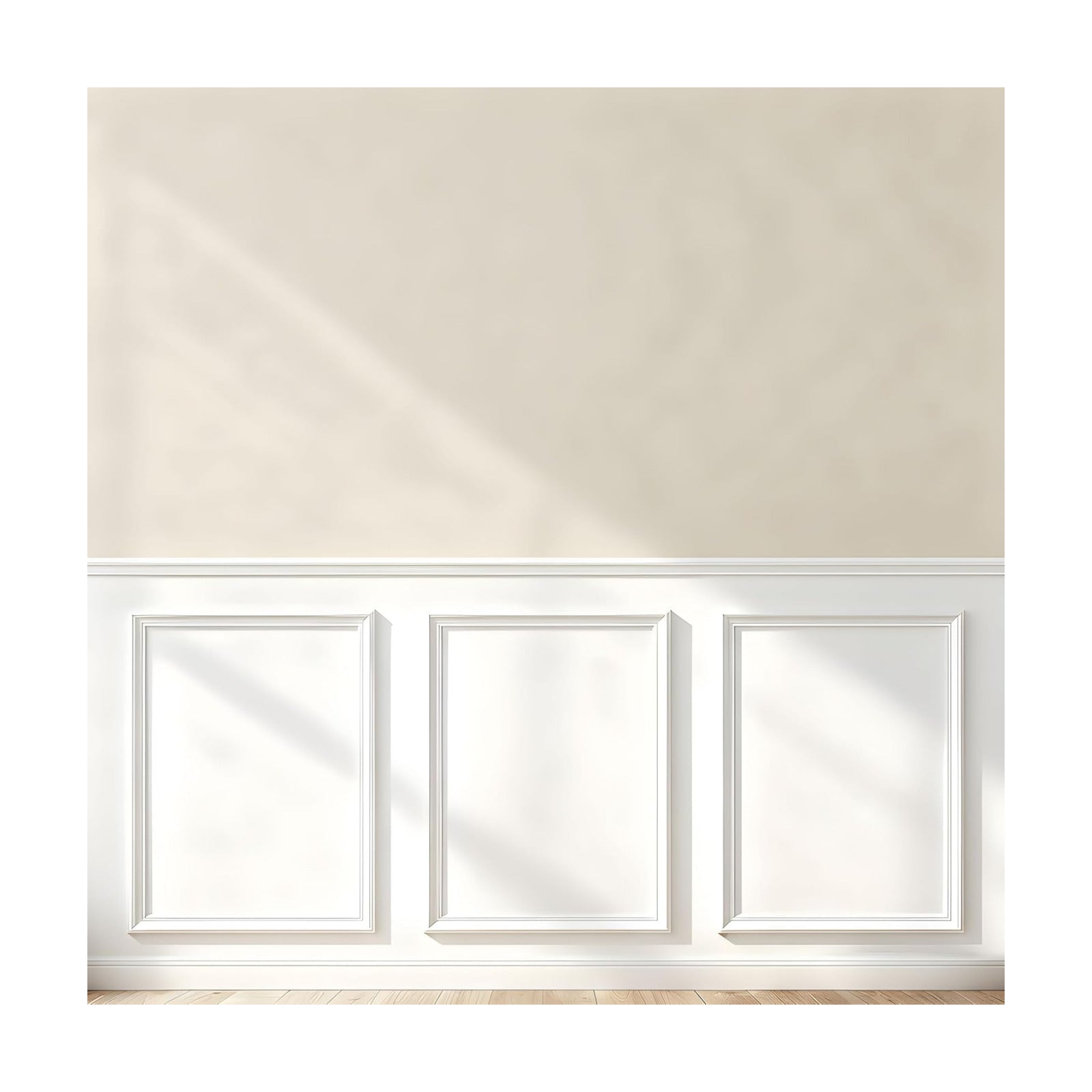 Wall Molding + Chair Rail Trim / 20 x 27 / + Trim Set / Set of 3