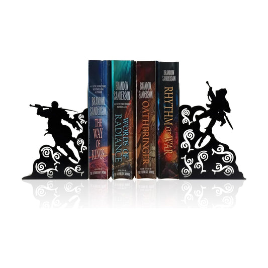 Sturdy Metal Bookends / Fantasy Bookends