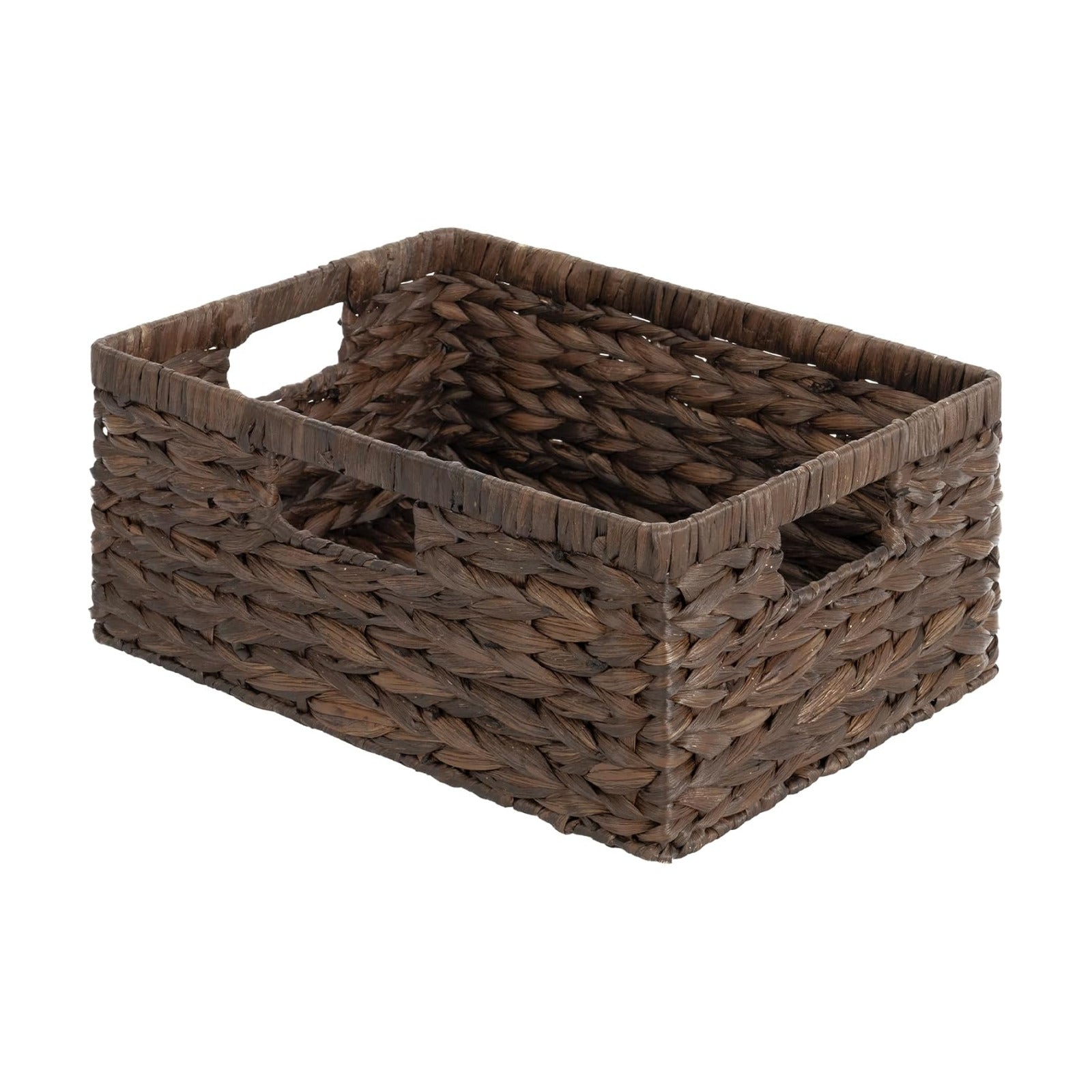 Wicker Shelf Baskets for Organizing / Brown