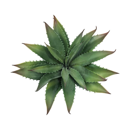 Artificial Aloe Vera Plant / Green / 11 Inch
