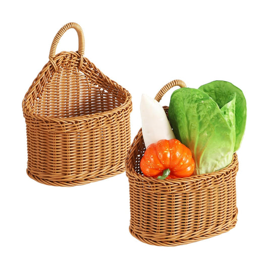 Kitchen Wall Basket / 7.48 x 7.09 x 4.33 / Set of 2