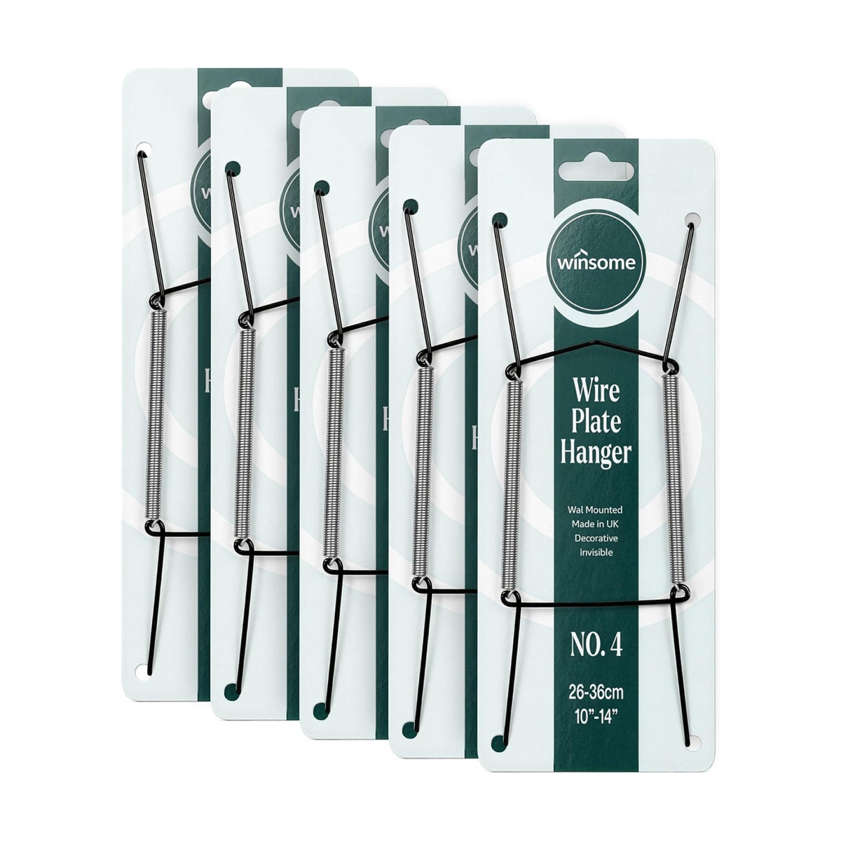 Invisible Plate Hangers for Wall | Decorative Dish Display Holders Hanging Wires Spring Hook Holder Fit to Hang on Wall