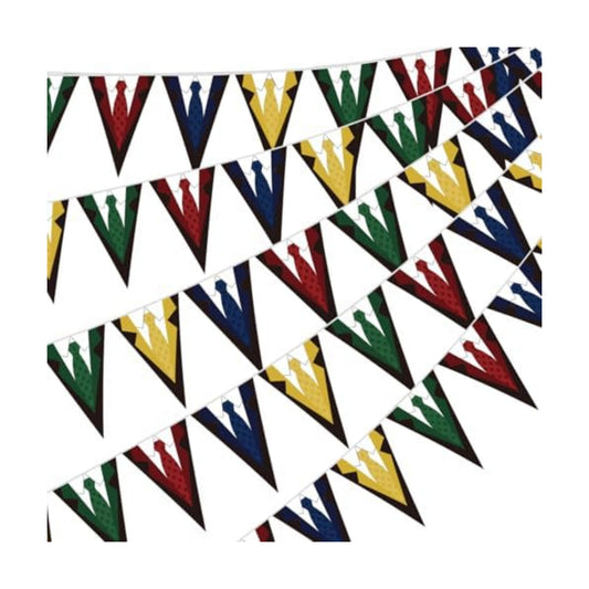 Jetec 5Pcs 49 Ft Wizard Pennant Banner Decoration Wizard Themed Tie Bunting