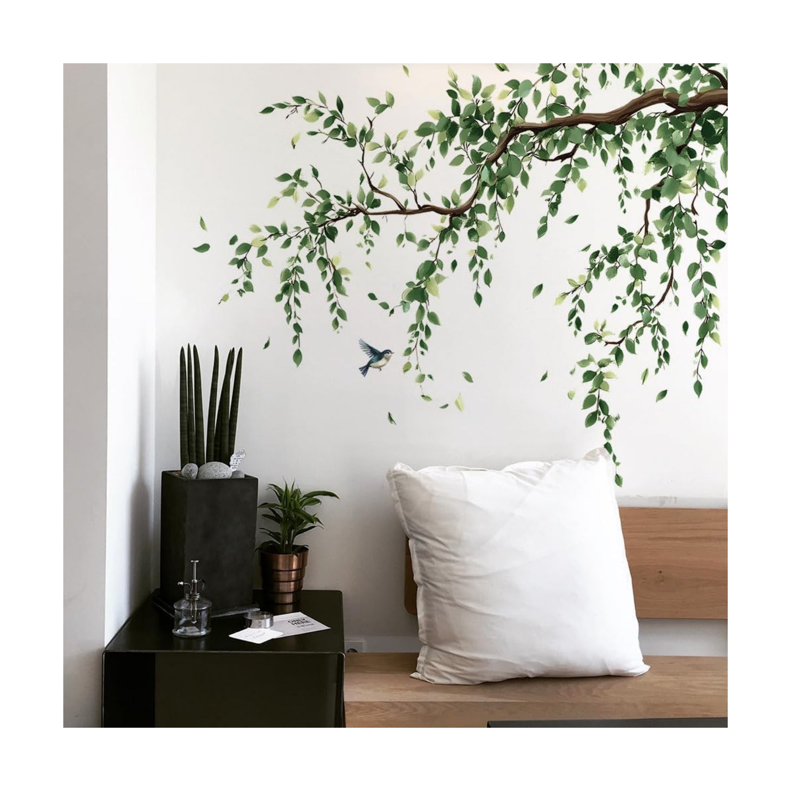 Green Tree Branch Wall Decal / Green Branches