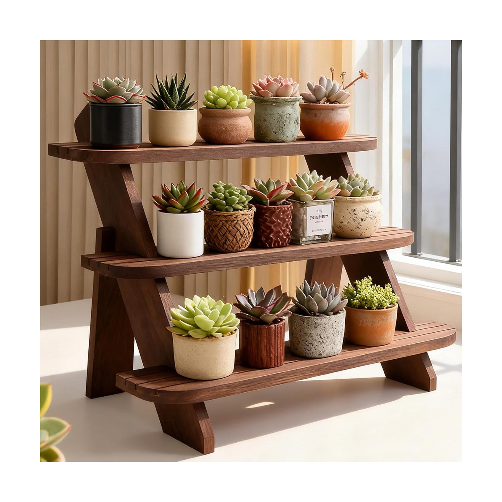 Rustic Risers Dessert Table Display Shelf Spice Rack