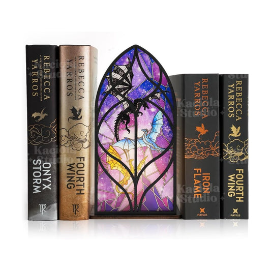 Fantasy Dragon Library Sign Book Nook Kit / Dragons