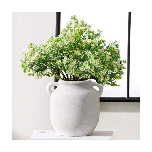 Farmhouse Rustic Table Vases / 6" Rustic / White / 6 Inch
