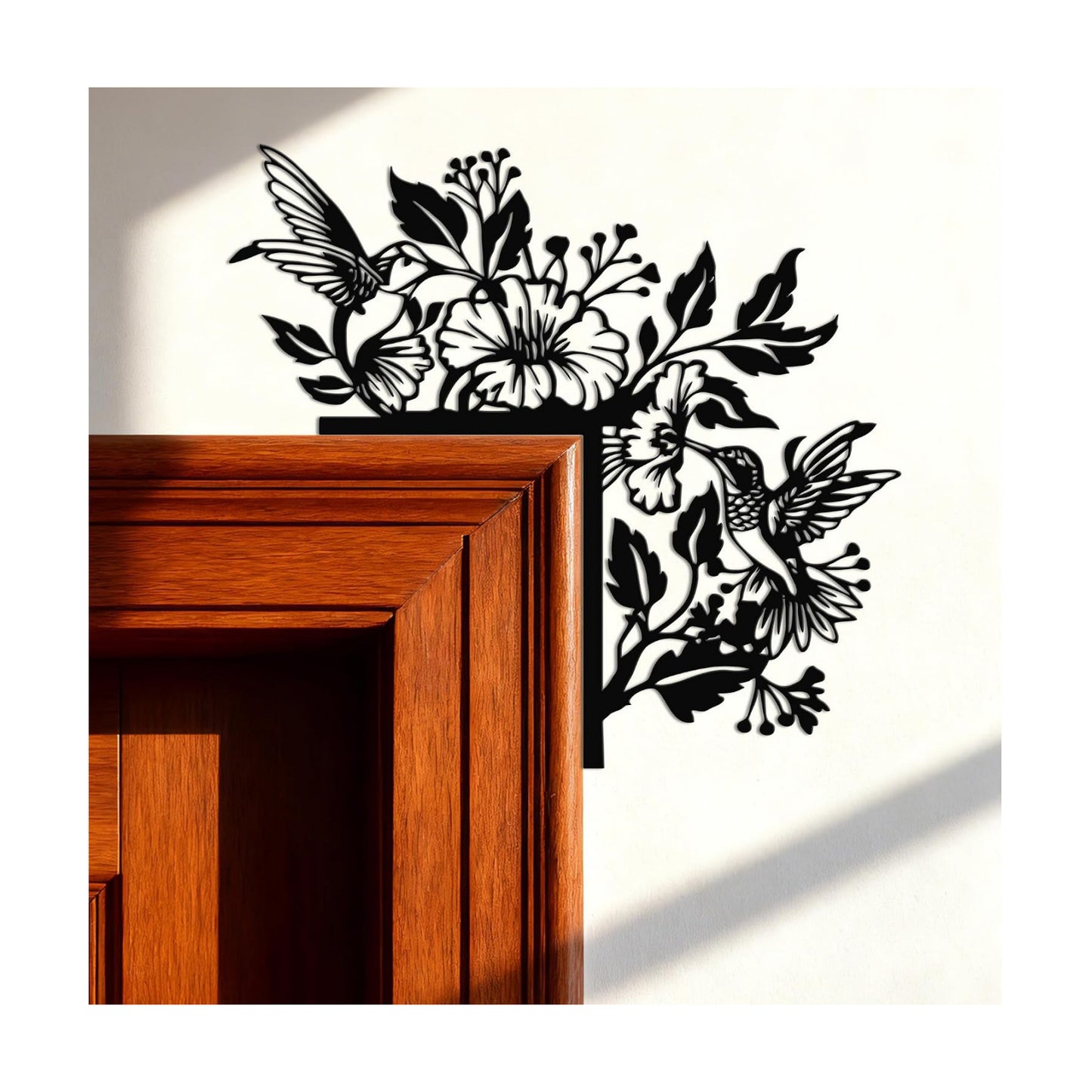 Metal Door Frame Decor for Top Corner / 11 x 10.2