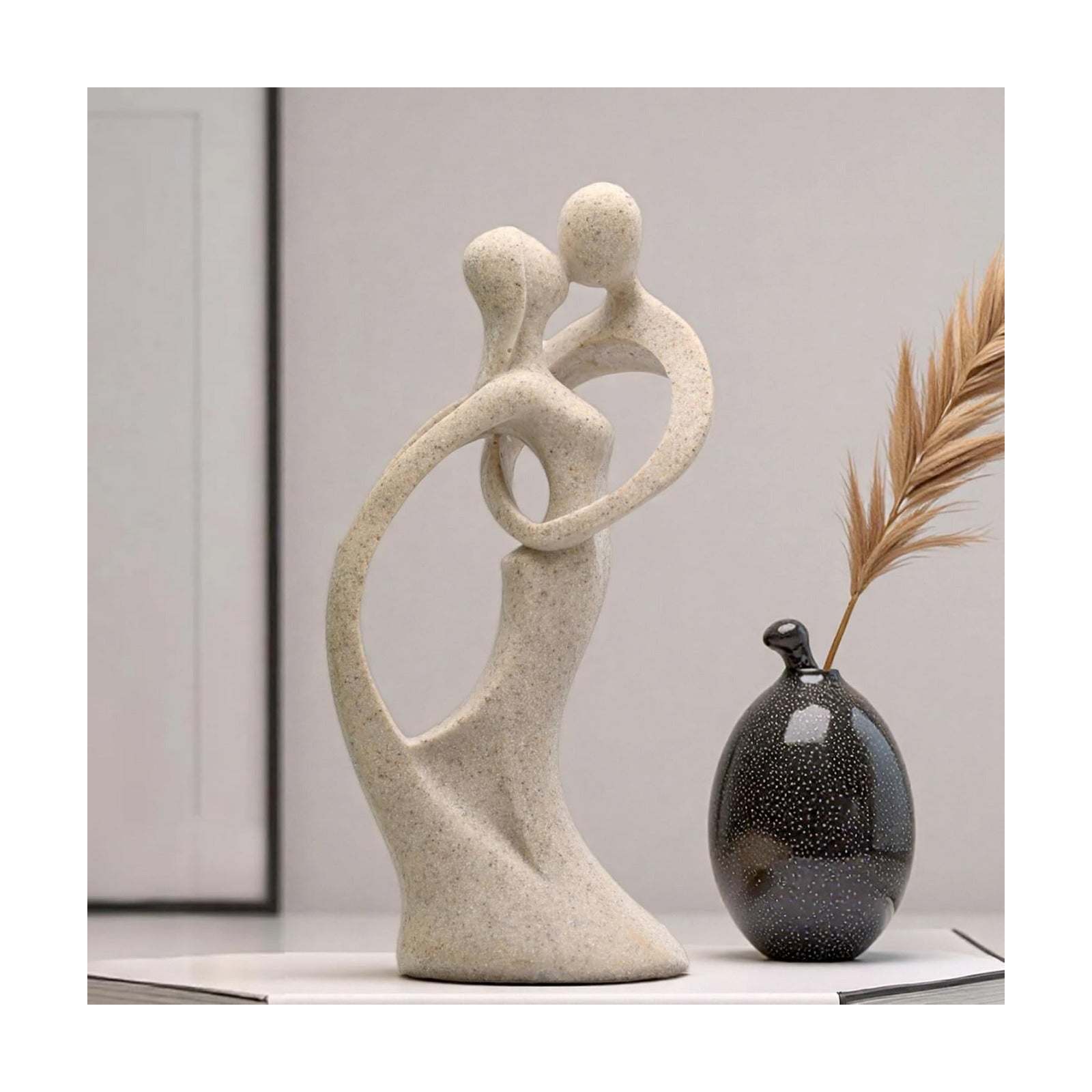Modern Abstract Couple Statue / Style A