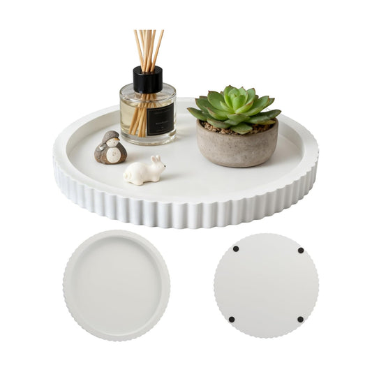 Round Concrete Tray / 12 Inch