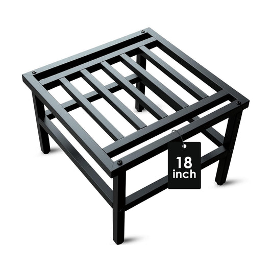 Metal Heavy Duty Plant Stand Indoor Outdoor,18 Inch Large Plant Stands Riser,Tall Wrought Iron Pedestal Holders for