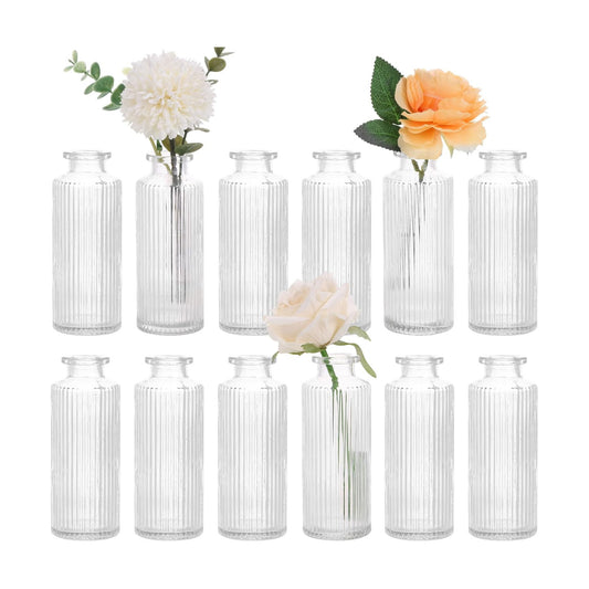 Glass Bud Vase in Bulk / Set of 12