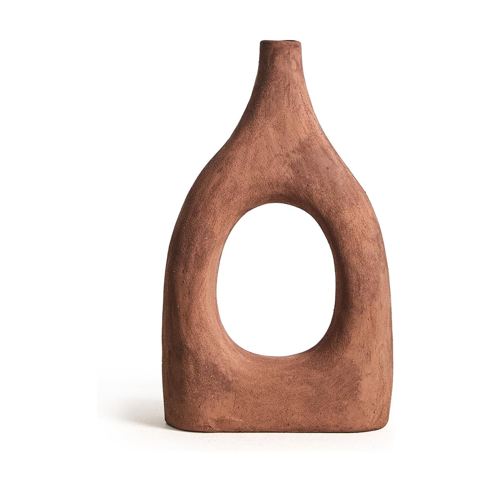 Large Boho Ceramic Floor Vase