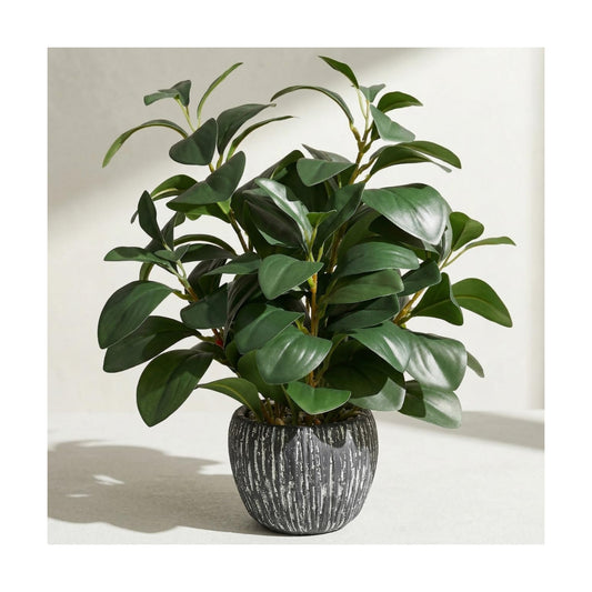 Lifelike Potted Faux Plants / Artificial Plants / 13.2 Inch