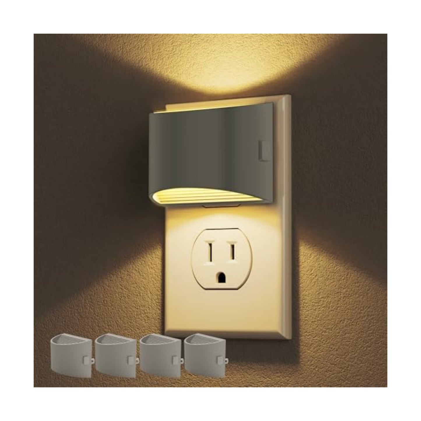 DORESshop Night Light, Night Lights Plug into Wall, Adjustable, 3000K